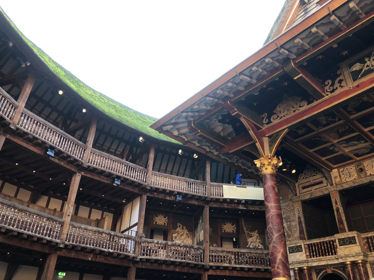 Awesome visit to Shakespeare’s globe theatre today. The guided tour was so insightful and so much history. Blown away 👍😘 #shakespearesglobe #london @The_Globe