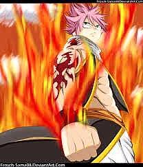 Natsu Dragneel fire dragon king