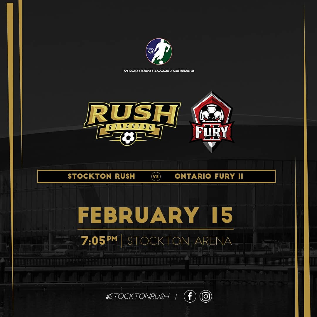 Don't miss Stockton Rush vs Ontario Fury II game TONIGHT @StocktonArena Children ages 12 and under get in FREE with the purchase of an adult ticket at the box office only! #GameDayRUSH #StocktonRush #GoRush #StocktonCa #Soccer #StocktonCalifornia #StocktonArena