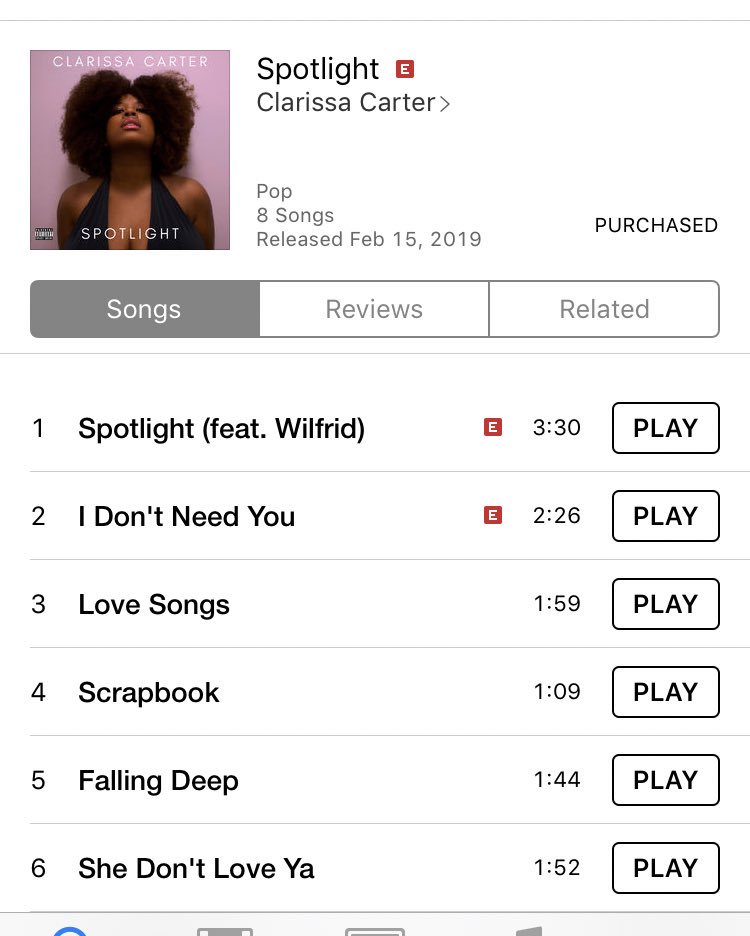 jrtnhs's tweet photo. In case you were unaware, Clarissa Carter, who was NHS Prez 2014 just dropped her LP. You should check it out. I bought it. @ClarissaCarter #leadJRT #talent https://t.co/BU5vUO1gLZ