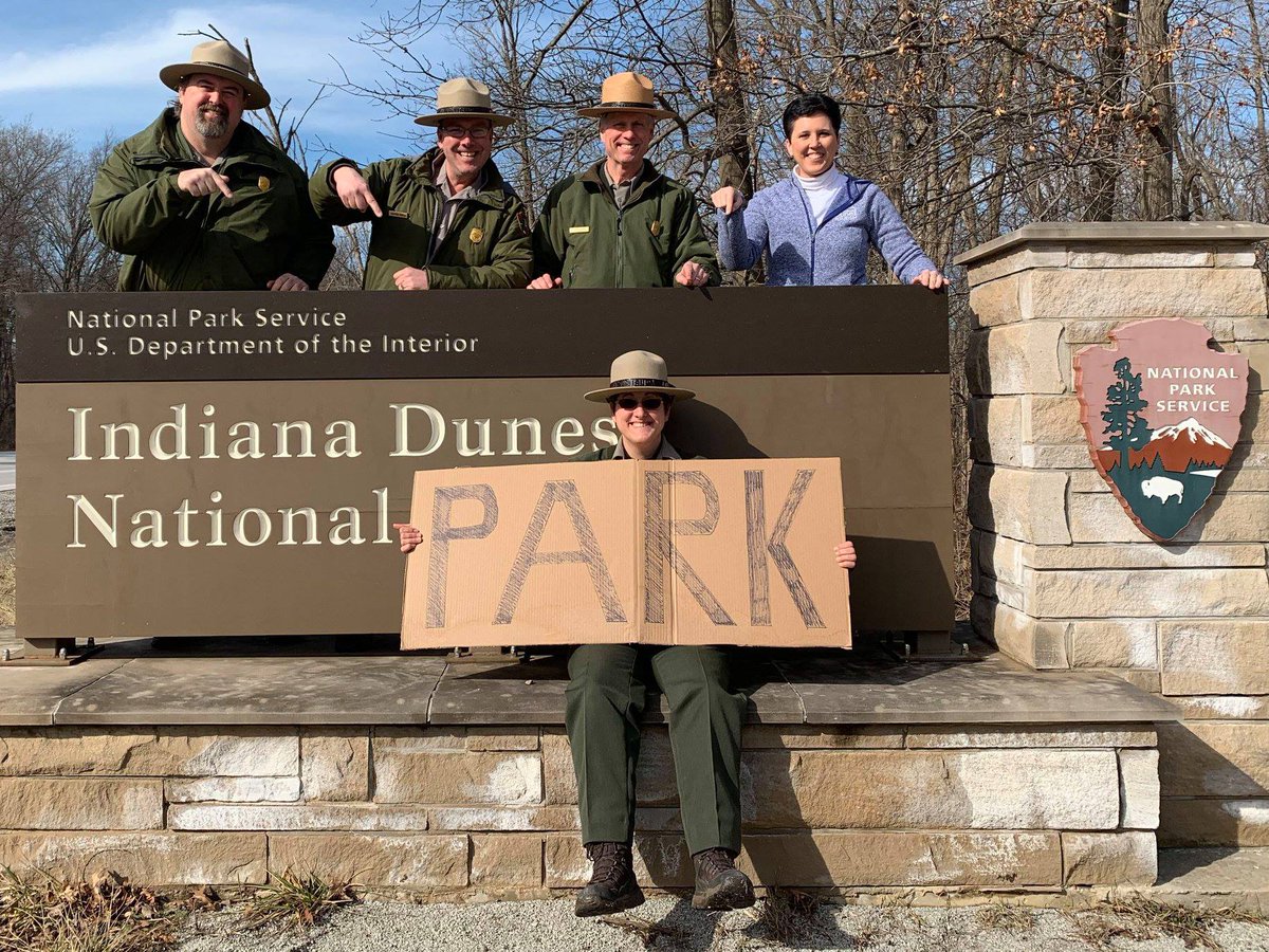 cbschicago's tweet photo. Indiana Dunes National Lakeshore no more: It's now a national park.    https://t.co/TEYQ41M8vH https://t.co/V8tUNomGEX