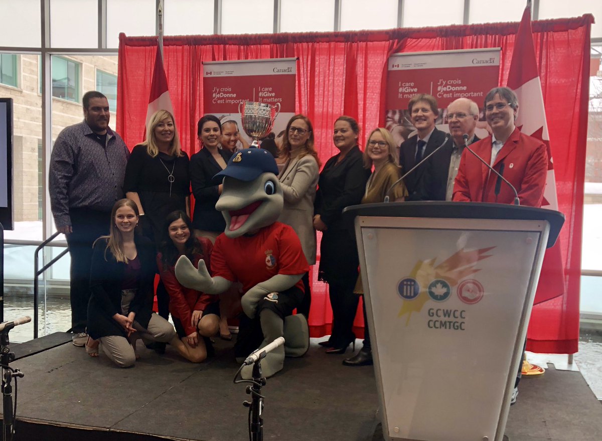 MBWolicky's tweet photo. We had a blast at the #GCWCC Closing Ceremony today! We are so proud to have brought the #ChairsCup for the best #GCWCC (along with @CanBorder) home to @FishOceansCAN @CoastGuardCAN. #EchoRules ๐ฌ#DFOCCG_iGive #CCGProud https://t.co/8gNE6TV4pt