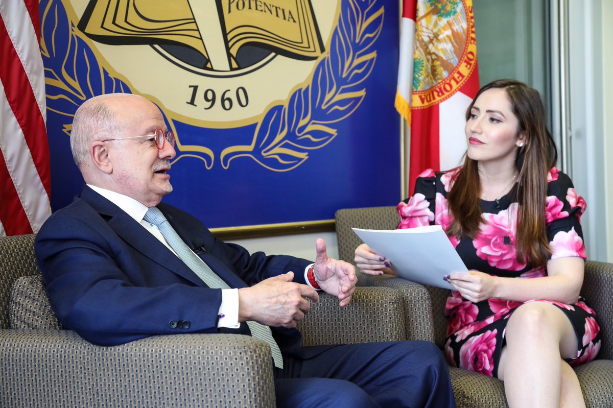 “Yo sueño todas las noches con el  <a href="/MDCollege/">Miami Dade College</a>”, me dijo <a href="/EduardoJPadron/">Eduardo J. Padrón</a> en esta entrevista en la que hablamos de su nuevo ciclo en la institución tras el anuncio de su retiro, sus tareas pendientes como activista y filántropo, sus pasiones y nuevos desafíos 🗞📲 <a href="/DLasAmericas/">Diario Las Américas</a>