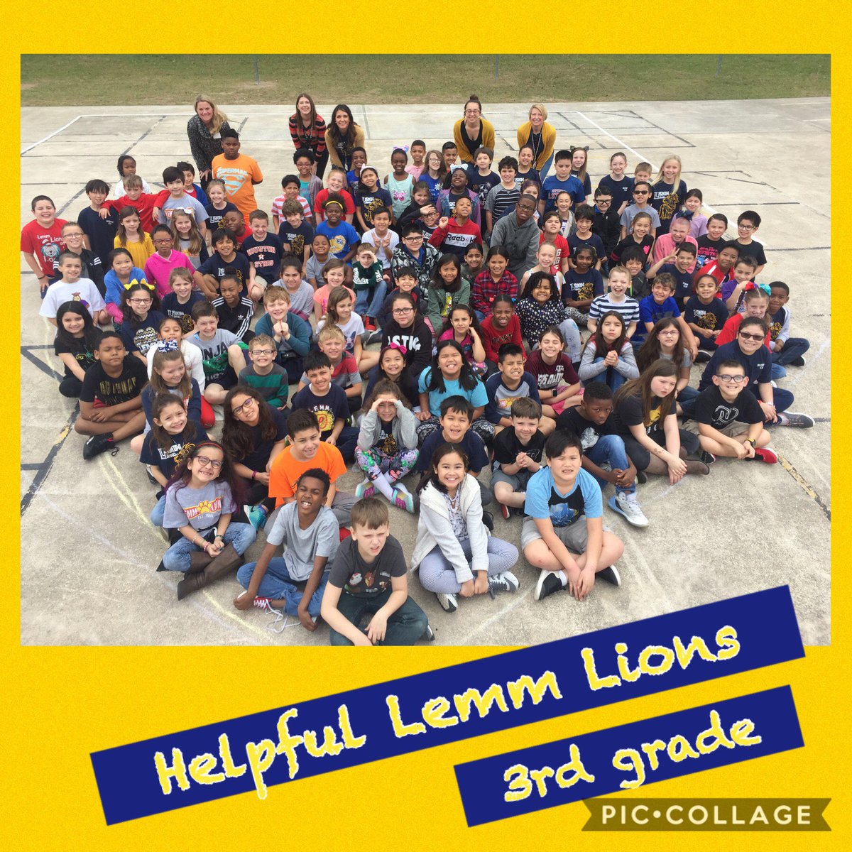 CounselorLuz's tweet photo. Part 2:  Ending a week of “Kindness” with all our loving Lemm Lions @LemmKISD ! #KindnessWeek #KindnessMatters https://t.co/bQeOjQIuDo