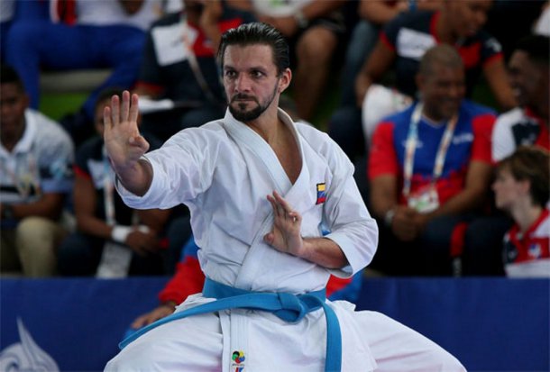 INDeporteVE's tweet photo. Antonio Díaz, Andrés Madera, Freddy Valera, Génesis Navarrete, Andrea Armada, Jovanni Martínez y Claudymar Garcés serán los 7 venezolanos presentes en el Open de Dubai de Karate Do ¡VAMOS VENEZUELA! #GrandeVzla https://t.co/EWZJnSuAlD