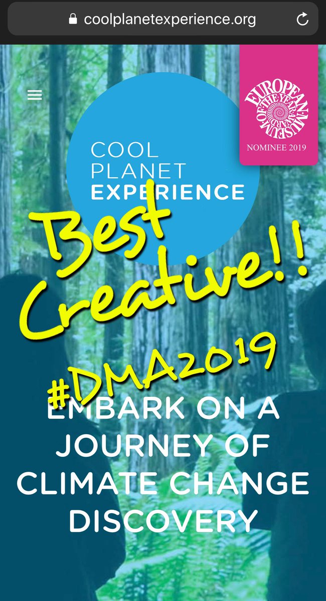 DmwCreative's tweet photo. We’re delighted to win at the Digital Media Awards! Thanks @CoolPlanetExp @thoughtdiff https://t.co/GdilTmwIRJ