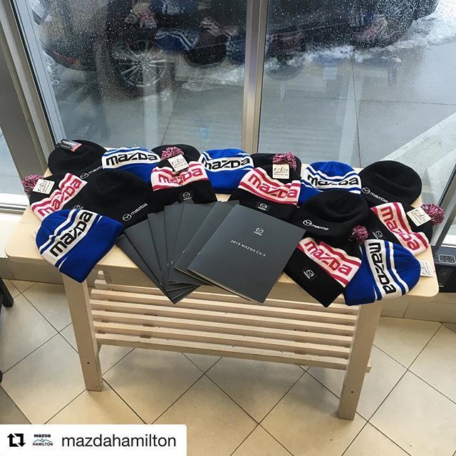 jlhakonson's tweet photo. #Repost @mazdahamilton ・・・
FAMILY DAY WEEKEND GIVEAWAY: Free toque with every new vehicle purchased this weekend 🇨🇦 😃 @mazdahamilton https://t.co/1w38mQb7m4 https://t.co/AKixlOVXnA