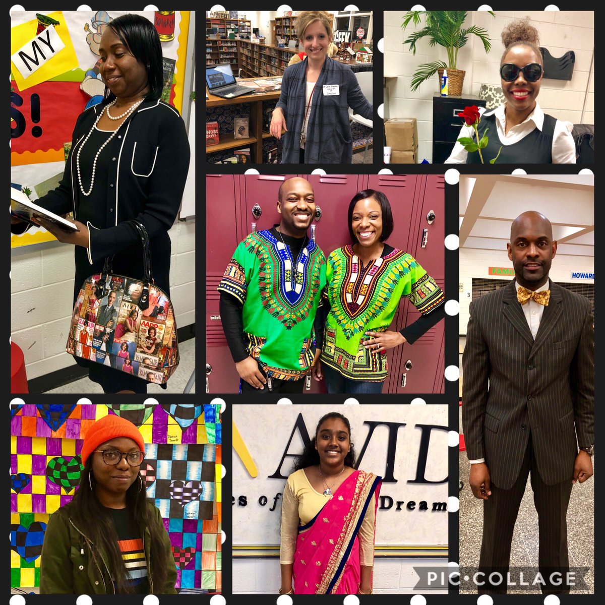 Conyers Middle (@conyersmiddle) on Twitter photo We were visited by #SpikeLee, #MichelleObama, #MalcolmX, #BlackPantherFamily, #JanelleMonáe, #PriyankaChopra, #CarlaHayden and more for our "Most Influential African American Day". Students and staff were amazing in their creativity! <a href="/RockdaleSchools/">Rockdale County Public Schools</a> #CMSWorldClass #BHM We were visited by #SpikeLee, #MichelleObama, #MalcolmX, #BlackPantherFamily, #JanelleMonáe, #PriyankaChopra, #CarlaHayden and more for our "Most Influential African American Day". Students and staff were amazing in their creativity! <a href="/RockdaleSchools/">Rockdale County Public Schools</a> #CMSWorldClass #BHM