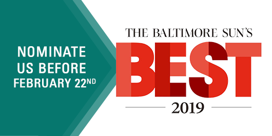 LupaColumbia's tweet photo. Thank you for nominating us in the @baltimoresun BEST 2019 readers' poll at https://t.co/MTVP6jCeac before 5pm next Friday, February 22nd! https://t.co/4ZheMqll69