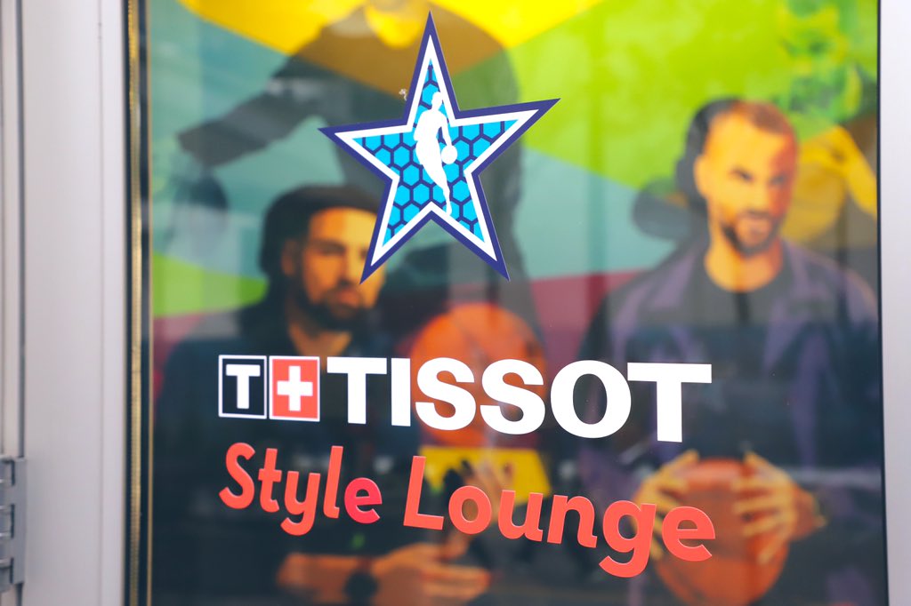 Next stop: The @TISSOT Style Lounge!
#TissotStyleWatch | #NBAAllStar