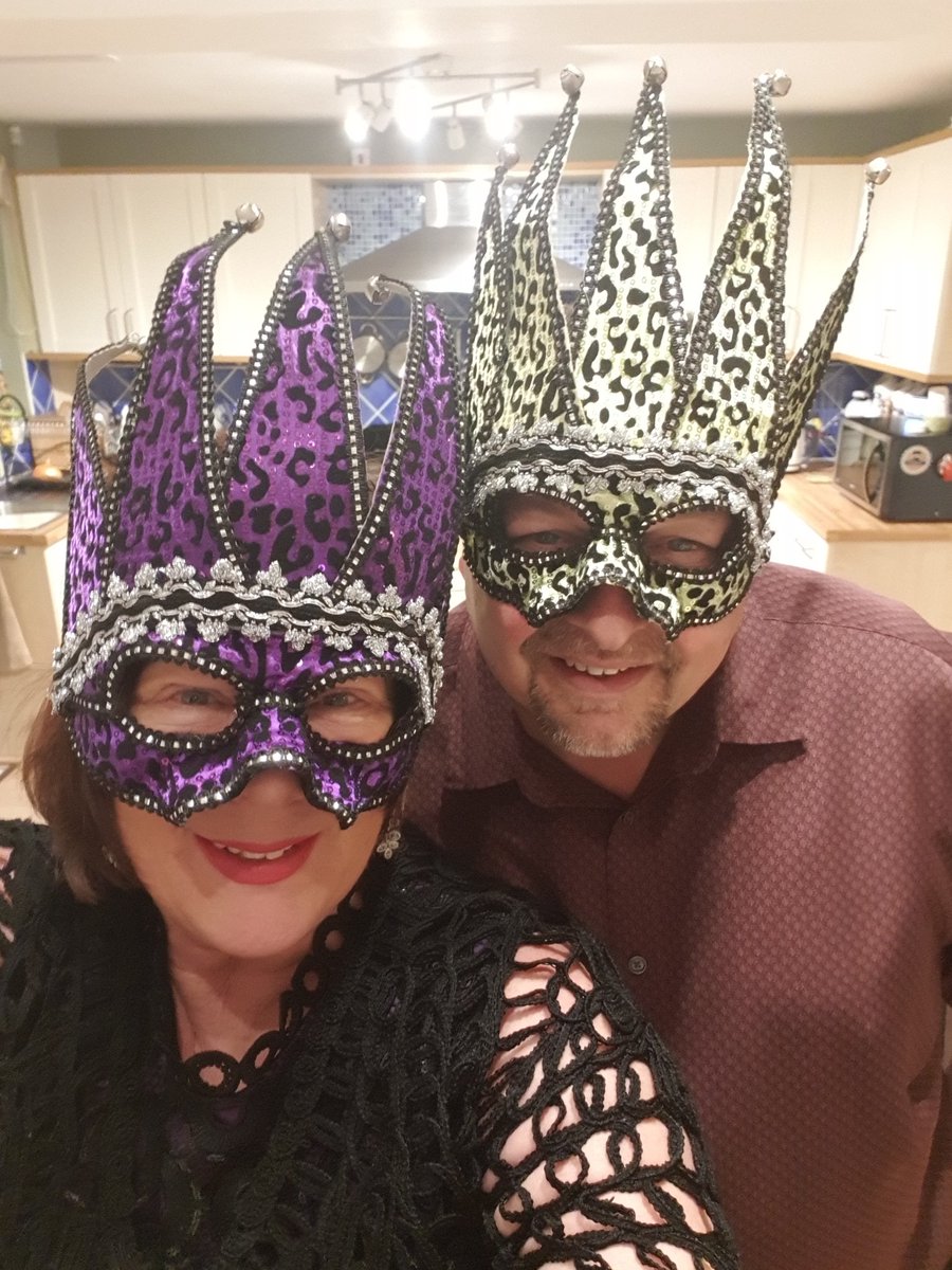Katz masquerade masks making an appearance at the mayor's charity ball #Nuneaton #charityball #fundraising #doorway