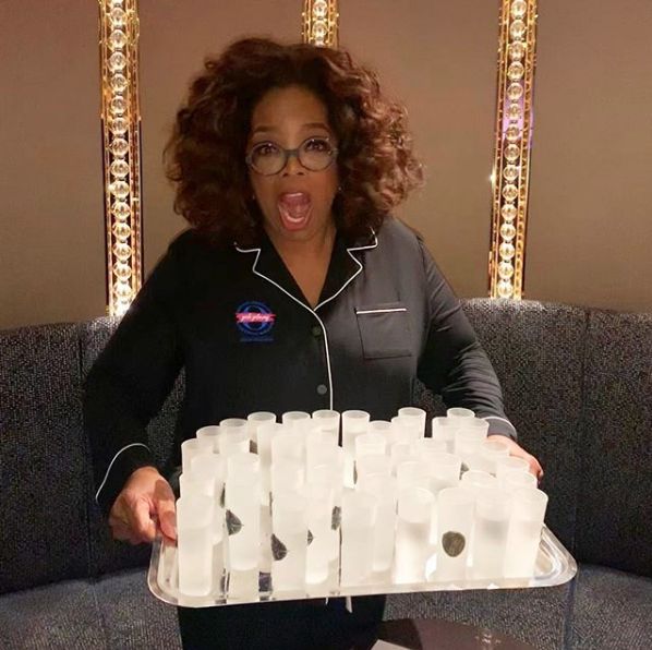 OprahDaily's tweet image. #TGIF, tequila anyone? #OMAGonHAL #HALCruises