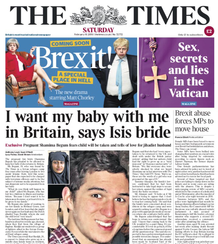 jgriffintimes's tweet image. Two exclusives on p1 of tmrw’s ⁦@thetimes⁩ from ⁦@A_Loyd_Times⁩ and team, and ⁦@elliotttimes⁩