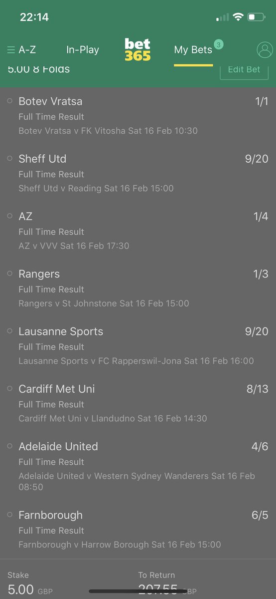 Tomorrow’s long shot bet