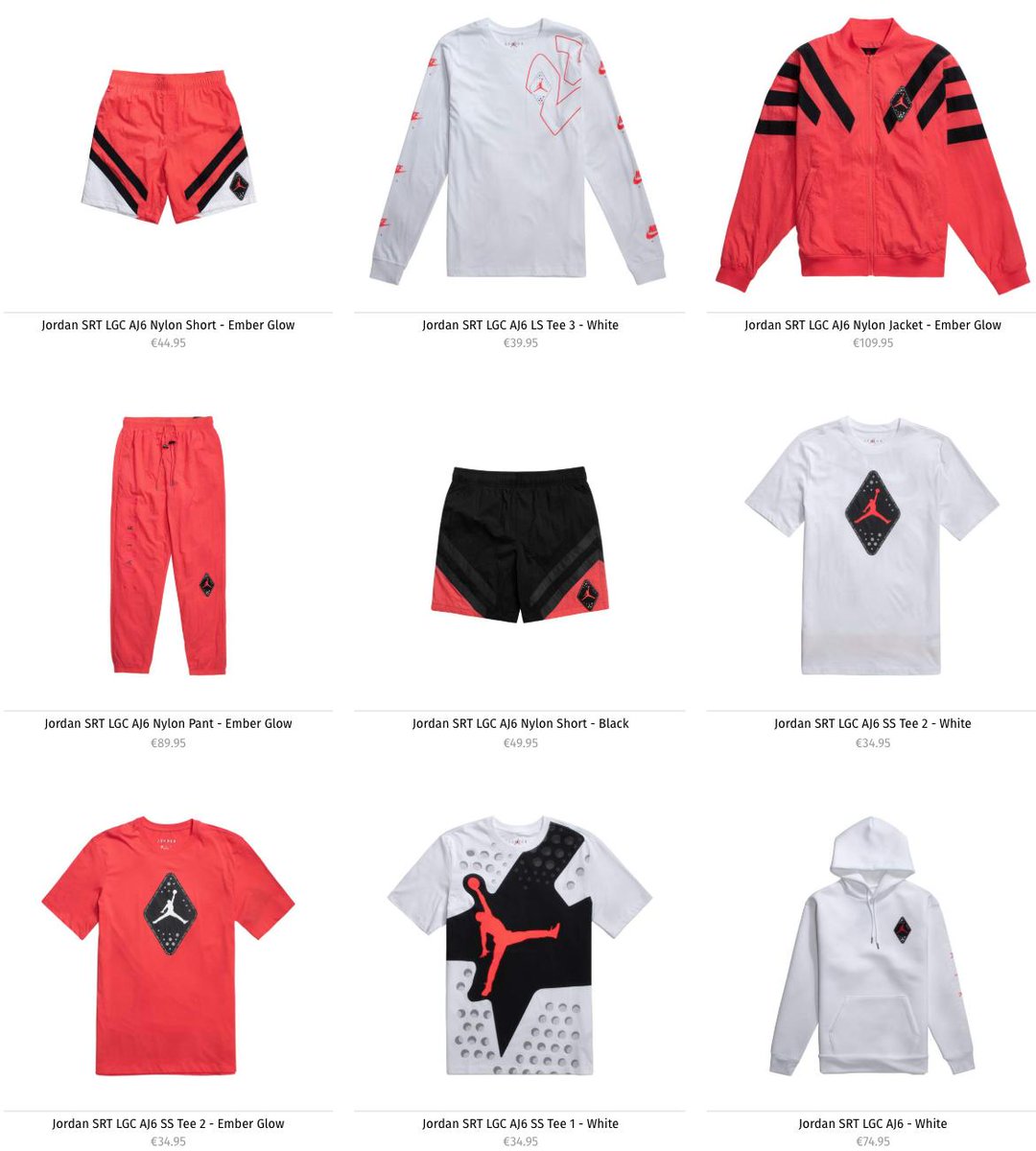 jordan srt lgc aj6 nylon jacket