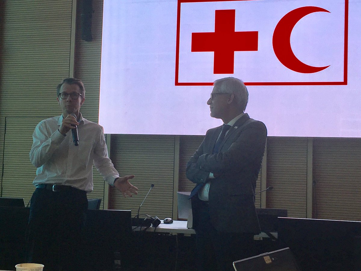colin_chaperon's tweet photo. Closing remarks from @Federation @JChapagain & @sune_bulow with reflections on the IFRC’s #surgeoptimisation process; reiterating our collective role in modernizing our #SurgeSystem. #globalsurge2019 https://t.co/O1Xr9JRRAL