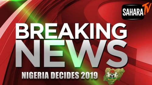 SaharaReporters's tweet photo. BREAKING: INEC Postpones Presidential Election | Sahara Reporters 
The @inecnigeria has not yet officially announced the decision, but SaharaReporters understand it will be done in the coming minutes. #NigeriaDecides #NigeriaDecides2019  READ MORE: https://t.co/aZC8Lfyii3 https://t.co/ezyblP50ET