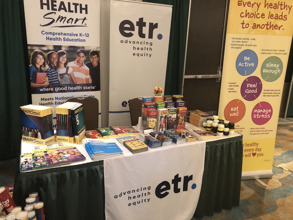 ETRorg's tweet photo. Coming up, your last chance to visit the booth from 3:15 - 3:45 #csno2019 - Come and meet @e_mccarth831 and find out more about our #K12 #HealthEd resources! https://t.co/EAfQIXTr7Q https://t.co/cMHTe45Eas