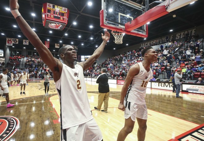 KyleParmley's tweet photo. "When we get in a zone, nobody can stop us."

@PinsonHoops runs away from Lee-Huntsville in the 4th quarter to advance to the program's first ever regional final.

Story: https://t.co/dNkiojwKPr https://t.co/MMzYcJWaoe