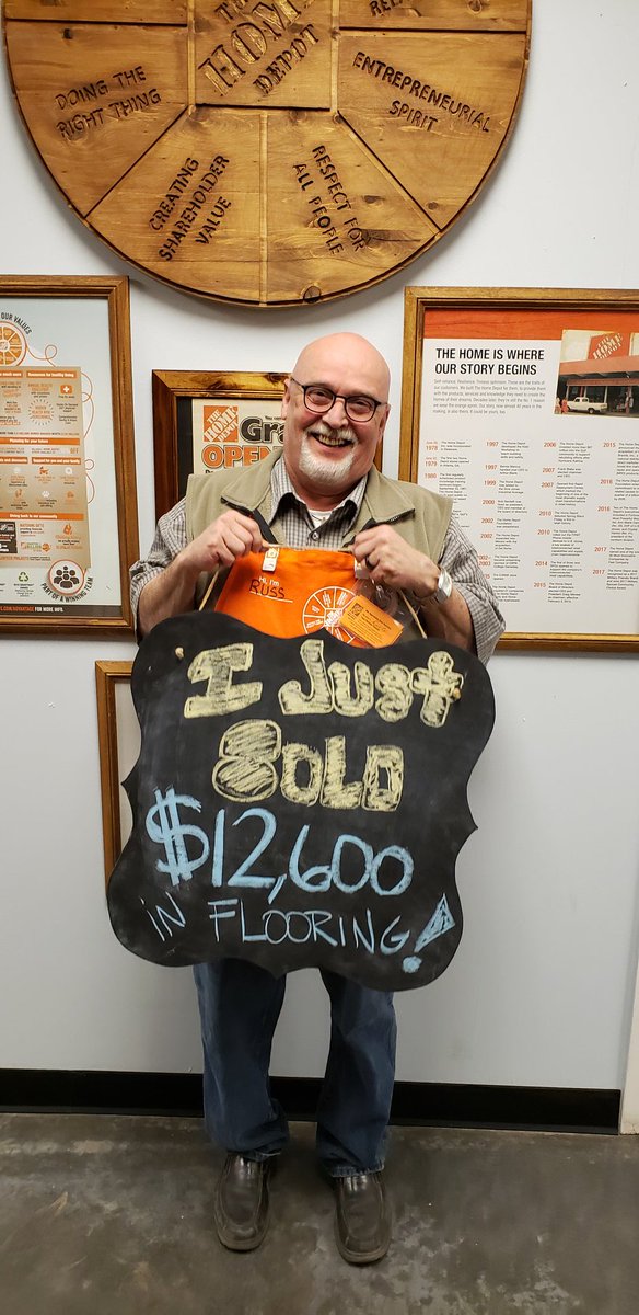 Russ is a RockStar!!! Thank you for being So Consistently Awesome, Sir!!
#3915RiversideDepot #D262 #humbletoboot