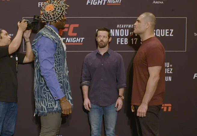 #UFC Phoenix: Watch Francis Ngannou & Cain Velasquez Faceoff at Media Day - https://www.mmafrenzy.com/174428/ufc-phoenix-watch-francis-ngannou-cain-velasquez-faceoff-at-media-day/ … #UFCPhoenix