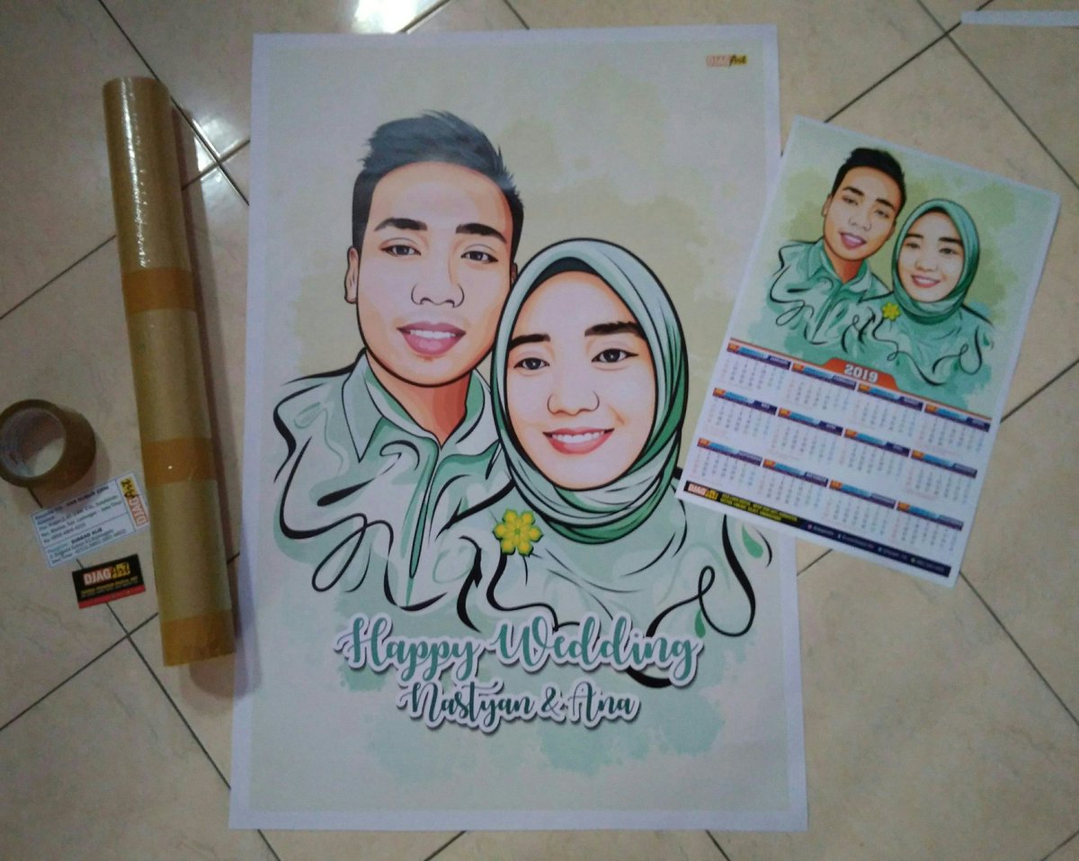 Djagad_Alie's tweet photo. Lukisan vector art sudah mendarat di tangan klien, dan siap jadi persembahan istimewa di momen istimewa.. Happy wedding ya, Kak.. Thanks for order..
#djagart #semangartberkarya #kadolukisan #kadovector #kadonikah #lukisanprewed https://t.co/JjJpPeVzK7