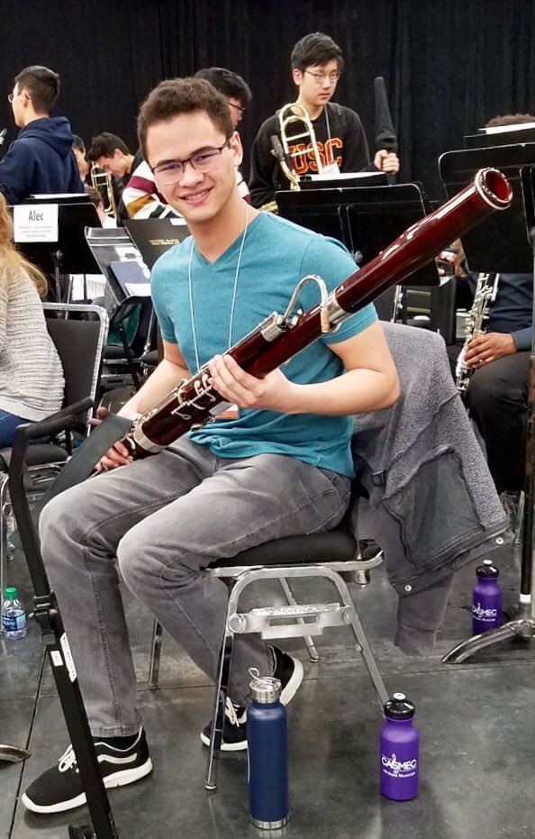 sspaboosters's tweet image. Congrats Matthew Pauls SSHIM bassoonist making it to all 3 honor bands last year &amp;amp; this year. He auditioned, played &amp;amp;  will play principal chair bassoon for all 3: SCSBOA All Southern HS Honor Symphony Orchestra, CASMEC All-State HS Wind Symphony, &amp;amp; Ventura County HS Honor Band