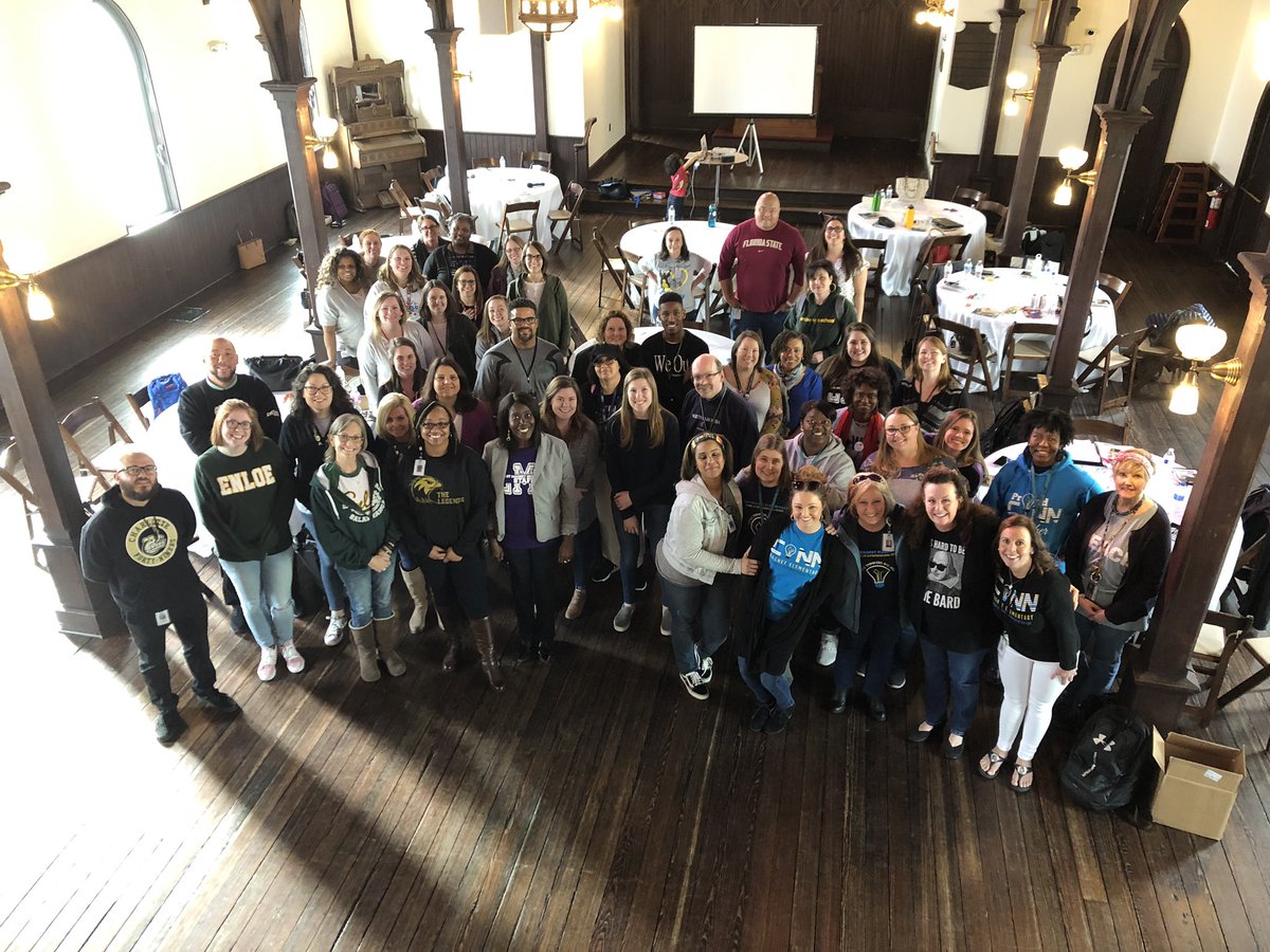 wchavis's tweet photo. Thank you @laurynmaria for leading @EnloeMagnetHS @HunterPrincipal @ConnPrincipal and @ligonmiddle in today’s equity work. Our four schools gathered together to learn the courageous conversation framework while learning “speak up” strategies. Equity from K-12 with feeder schools! https://t.co/Ulu011Pebl