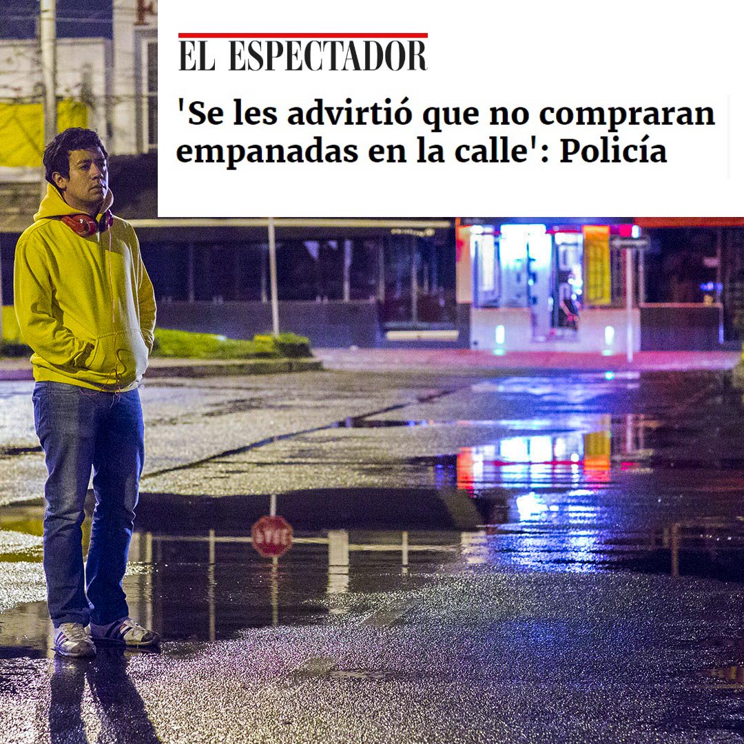 Reaparece Jimmy Pino, era uno de los multados con el comparendo. 
bit.ly/lveumCAP1