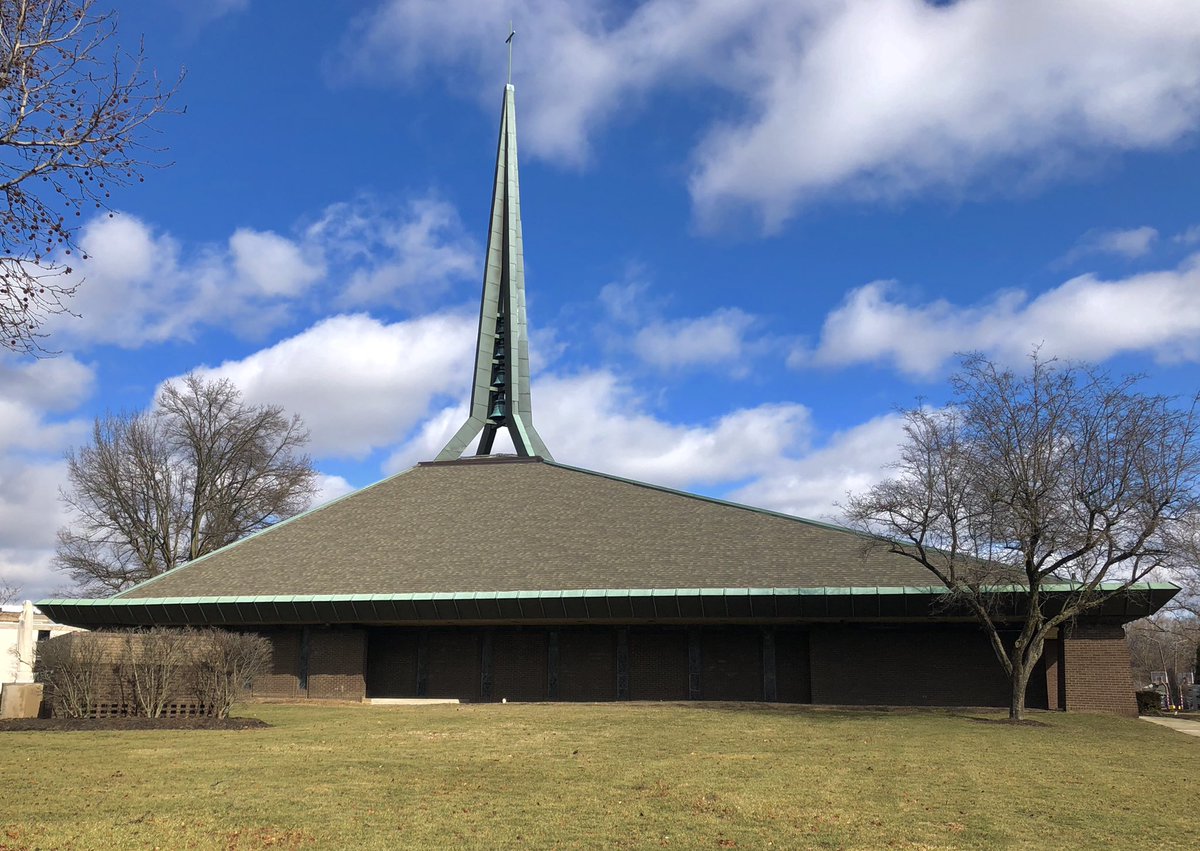 Our Lady of Peace Catholic Church was built in Clintonville in 1966, designed by Columbus architect Ernest E. Gaal.