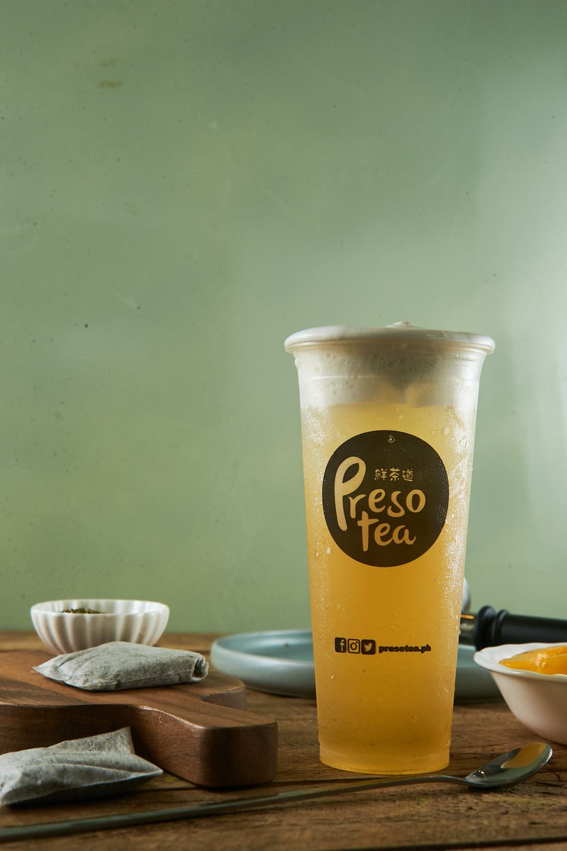 PresoteaPH's tweet photo. Have a peachy good time with our White Peach Tea Macchiato! 🍑🍑🍑 Order in stores or through HonestBee. 🐝 #PresoteaPH #brew2order #teapresso #fresh #Tea #teatime #tealife #ilovetea #tealover #healthy https://t.co/QRorZy5Jld