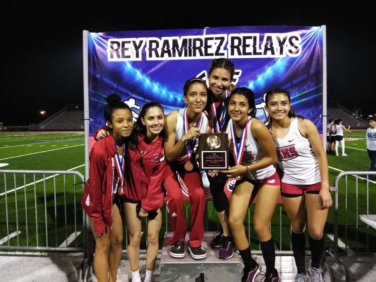 FootballRattler's tweet photo. Lady Rattler Track claims 1st Place at Rey Ramirez Relays in RGC tonight. #WAR https://t.co/1IPf7VvAMl