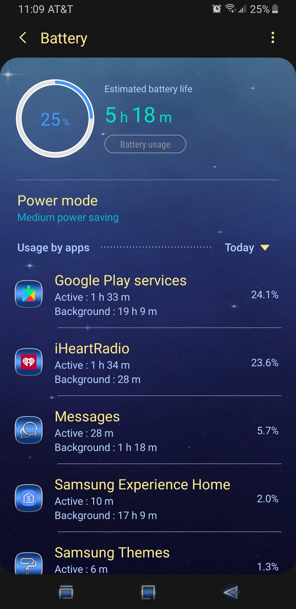 DLaunchButton's tweet image. Dear @Google. Please explain why you use so much of my battery on my @SamsungMobileUS Galaxy S9+.