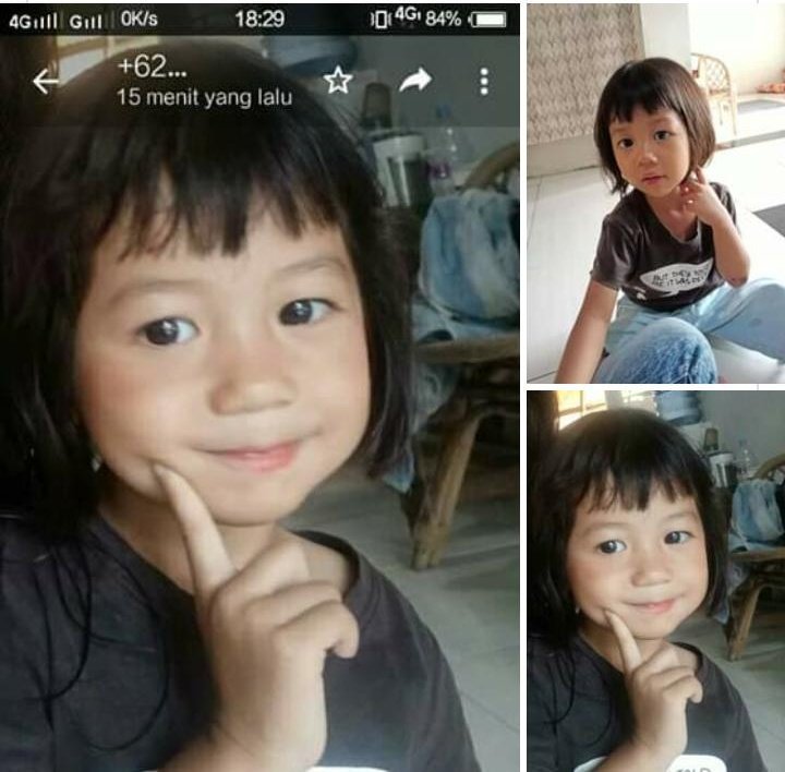 maniswangi's tweet image. Twitter do your magic.

Bunga Zahrotunni'mah 3thn hilang sejak tgl 15/2/19 saat sedang bermain di teras rumah dgn boneka kesayangannya. Sampai saat ini belum ditemukan. Lokasi Tegalsari blok Wadas pos kec. Plered kab cirebon. Bagi yg melihat bisa hubungi bapaknya di 0895364526689