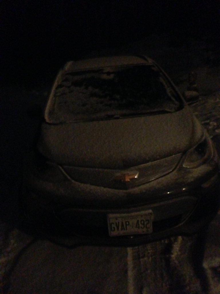 ChevBolt's tweet photo. Oh trusty electric steed, thank you for getting us through that blizzard and depositing us safely home! https://t.co/AFsHHoT1U9