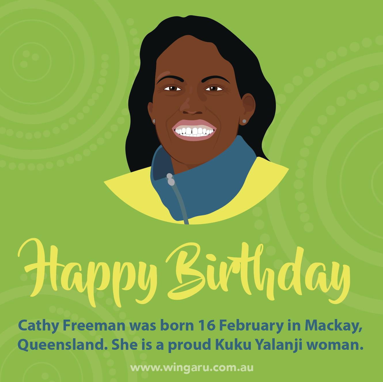 Happy Birthday Cathy Freeman   