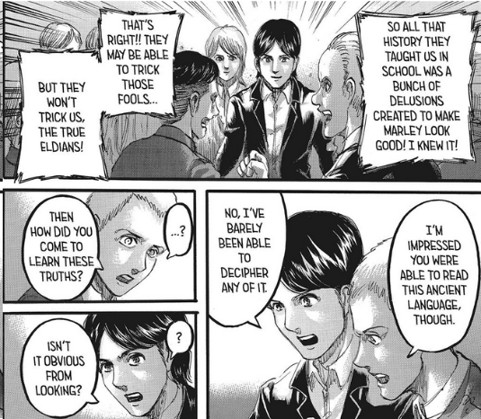 Please, note that he affirmed this without even being able to read those ancient documents.