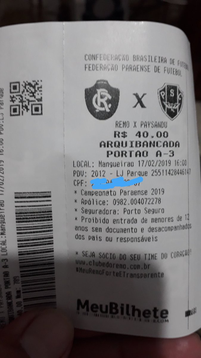 marcospaulopv33's tweet photo. Ingresso na mão...😊
Agora faça a sua parte @ClubeDoRemo ...
#Rexplay
#VamosRemo 🦁 https://t.co/yqT77eiaLL