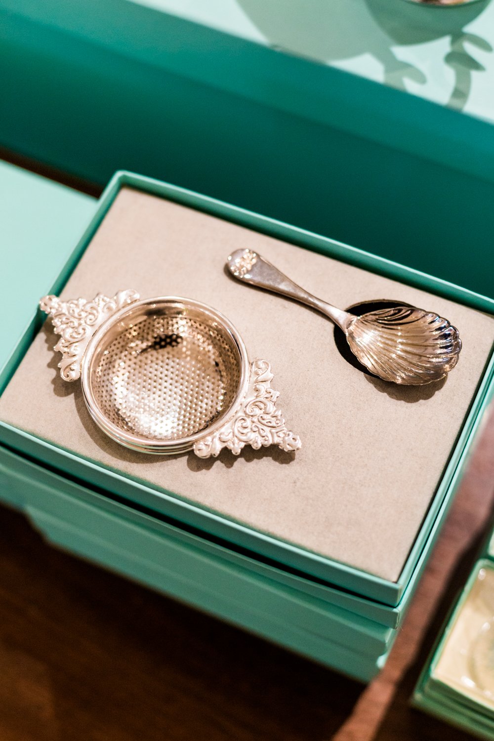 FORTNUM & MASON ストレーナーとスプーンセット