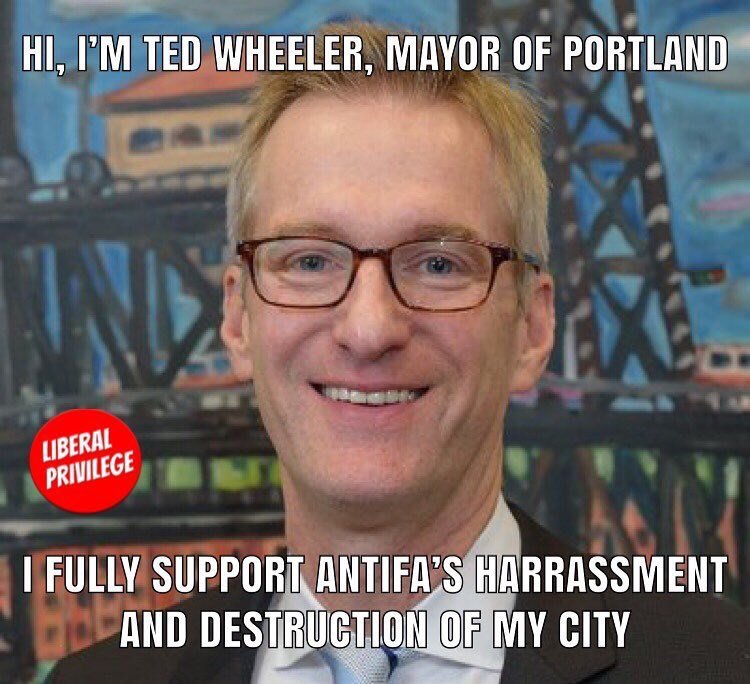 Mayor Ted Wheeler a Twitter: "Joey Gibson, the leader of Patriot Prayer,  has led demonstrations that have caused significant disruption and  increased fear in our community."