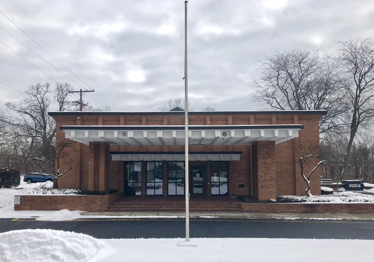 Last building by Brooks & Coddington: the main offices of the Ohio High School Athletics Association (OHSAA) built in 1966.