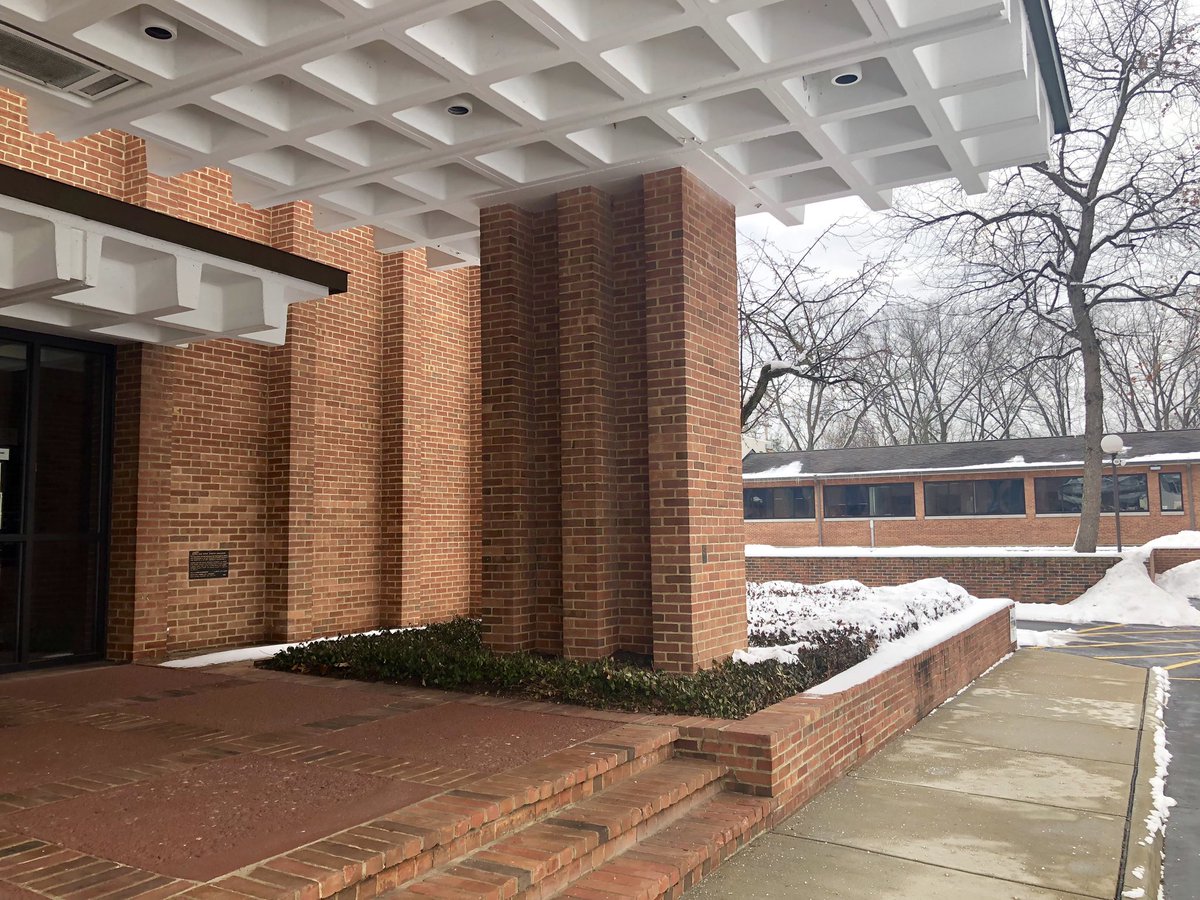 Last building by Brooks & Coddington: the main offices of the Ohio High School Athletics Association (OHSAA) built in 1966.