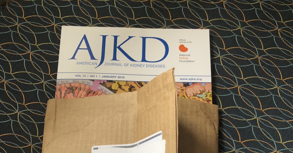 nephrosingh's tweet photo. Big shout out to @AJKDonline . All journal , no plastic. #makingthe world a better place. https://t.co/Quv5cg8Eiy