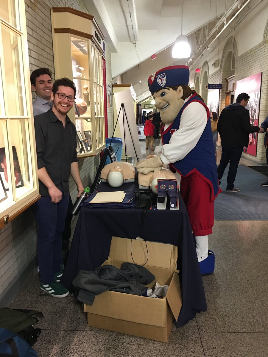 MobileCPR's tweet photo. Well well well, look who decided to show up. #PennQuaker https://t.co/DoG85brzX4