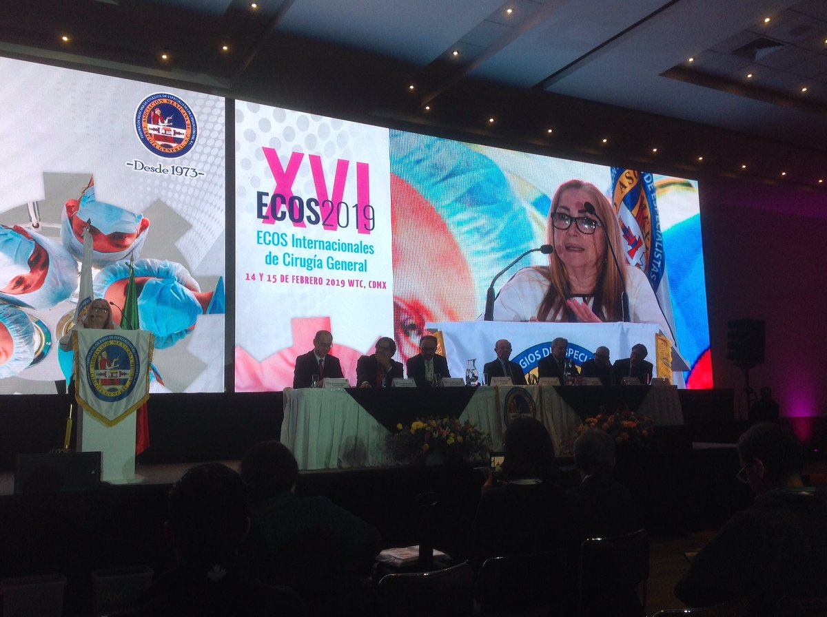 amcgmx's tweet image. Mensaje final de nuestra Presidente #ECOS2019 #SoyAMCG #WTCCDMX con récord de asistencia 1802, 32 expresidentes, 1225 asociados al corriente y 233 residentes