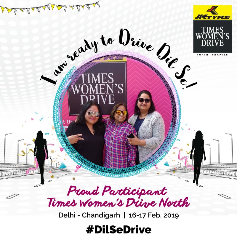 capritweet's tweet photo. It's D-Day and the girls are on fire...#Team #ladybirds #hamhainrahipyarke #TimesWomensDrive #DilSeDrive #TimesWomensDriveNorth #JkTyre @TWDNorth @twdnorth #JKTyresπ #jktyretimeswomensdrive https://t.co/muWgRDC7iQ