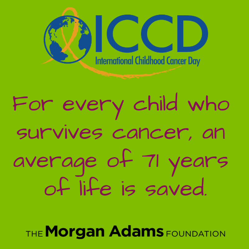 MorganAdamsFdn's tweet photo. This is what's at stake when we talk about #kidscancer. Please join us in saying #NoMorePain and #NoMoreLoss.

#ICCD19 #FundKidsCancerResearch https://t.co/QsZ2tHMHab