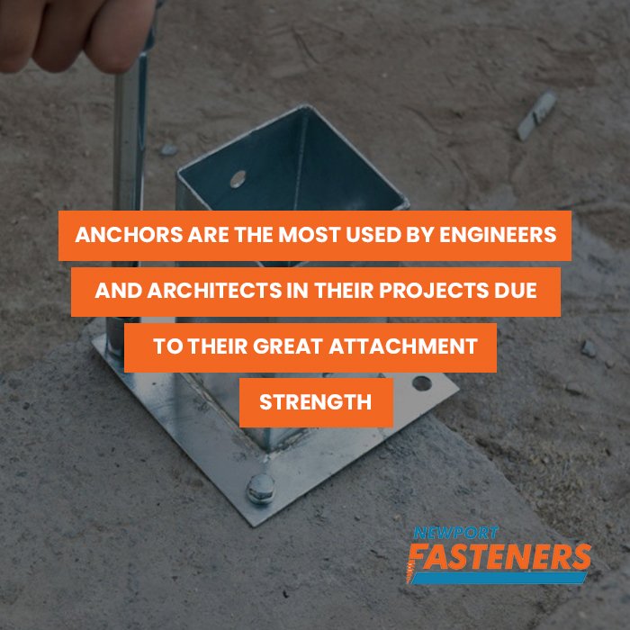 NewportFastener's tweet photo. Anchors are the most used by engineers and architects in their projects due to their great attachment strength 
#safety #flooring #construction #decking https://t.co/tptHlalppD
