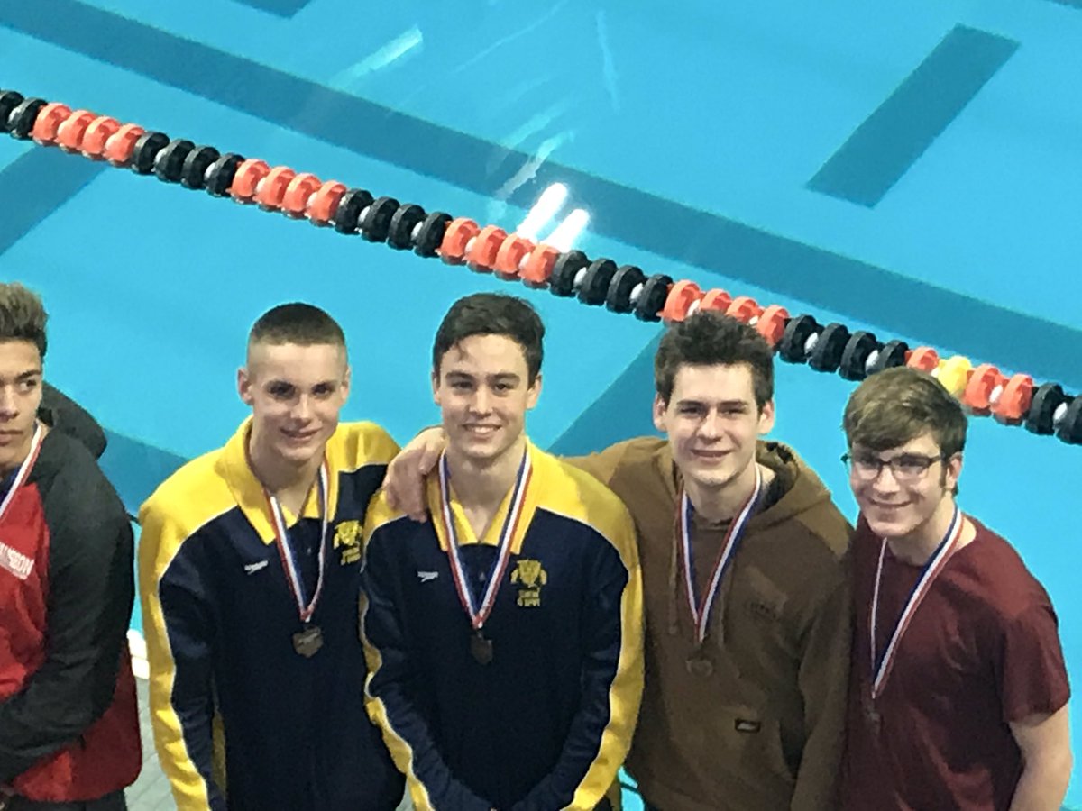 ptfromou's tweet photo. Congrats to 200 free relay team. 8th place.  Northwest District swim #TCSwim @TiffinTornadoes @tiffin_schools  @tcssupt https://t.co/OxuVxo59Bo