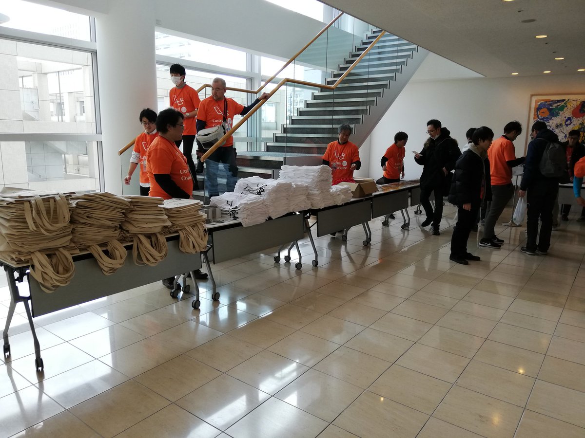 laraveljpcon's tweet image. 開場しましたよ!!!!
#laraveljpcon